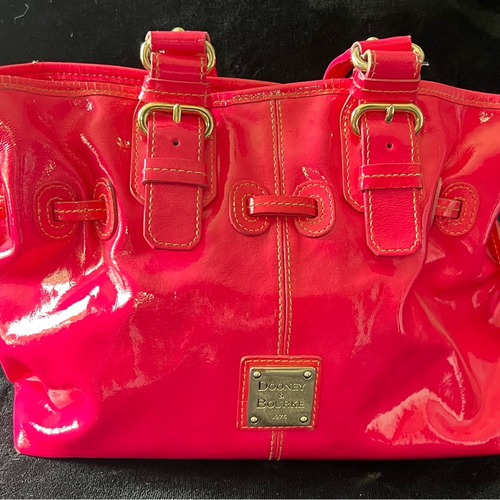 Dooney Bourke hot pink leather purse